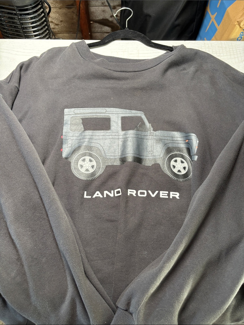 Men's Charcoal Crewneck Sweater